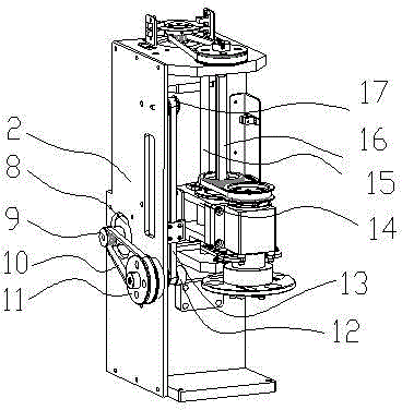 Automatic cover opening device for sample container