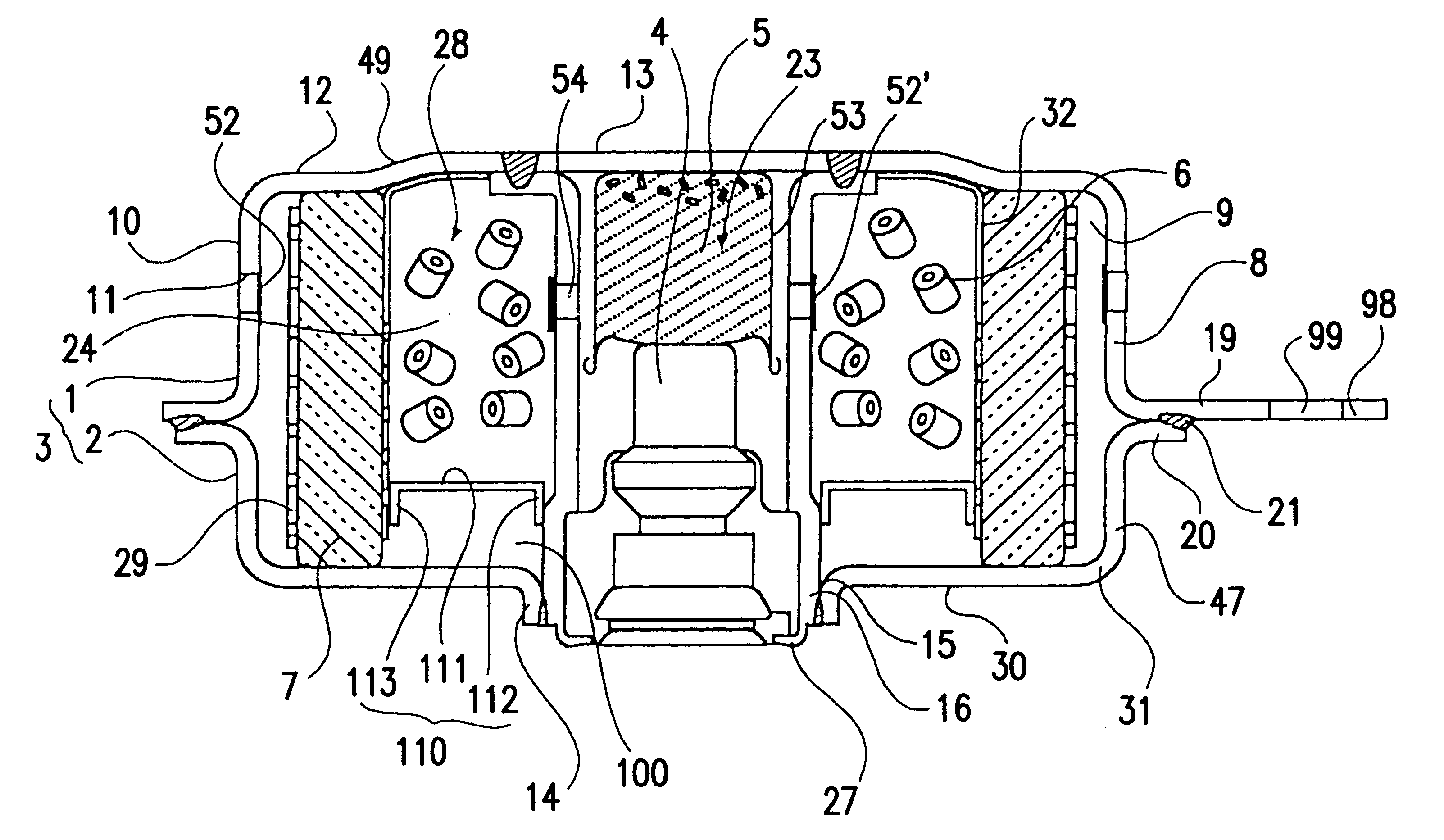 Airbag gas generator and an airbag apparatus