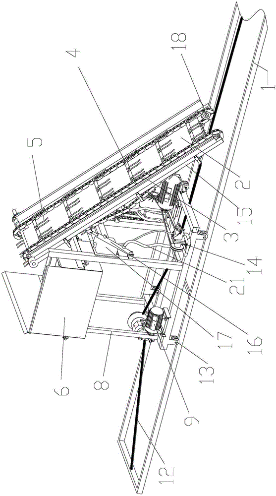 Peanut picking and harvesting test bench