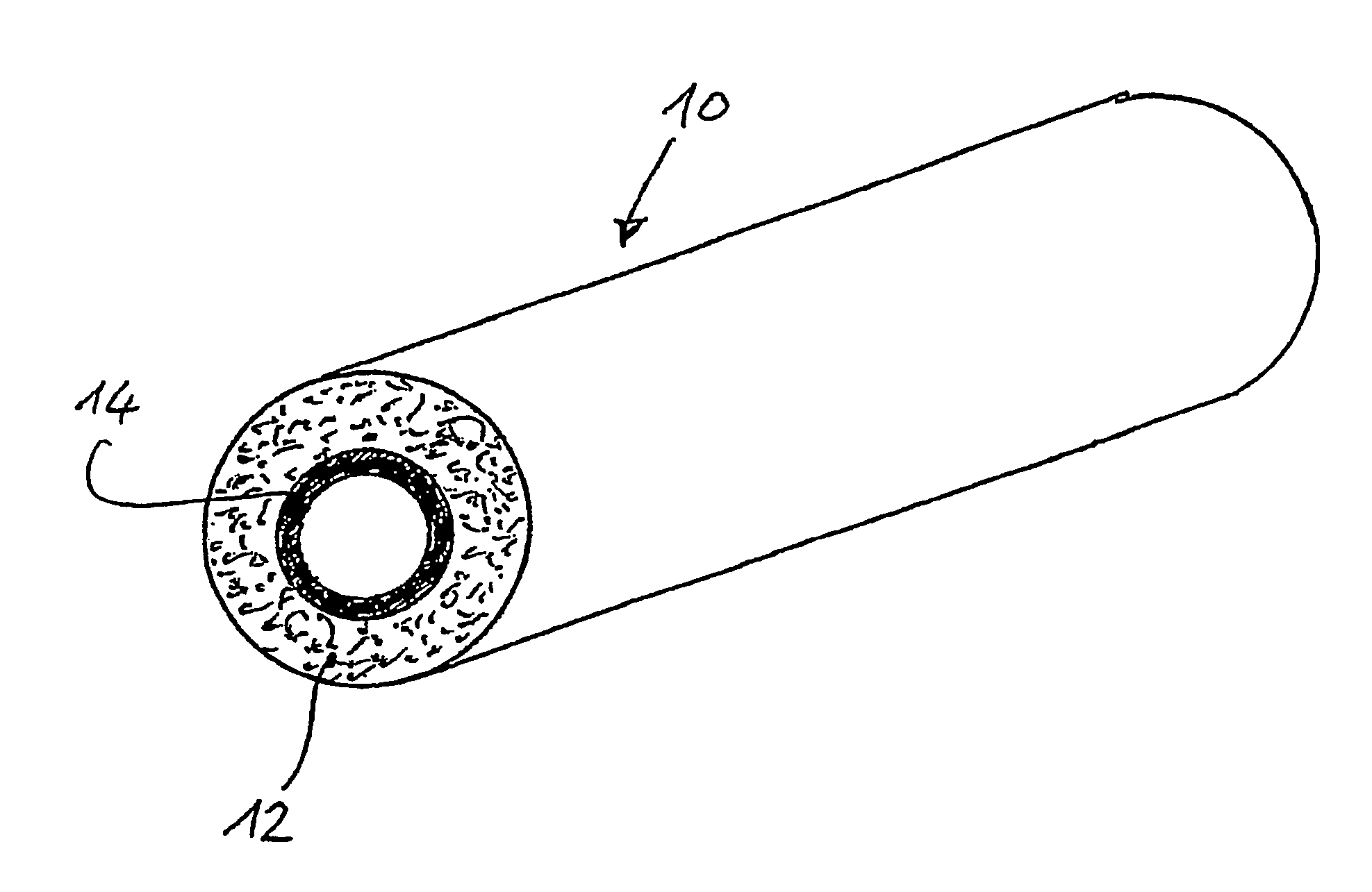 Roller structure and method for the manufacture thereof