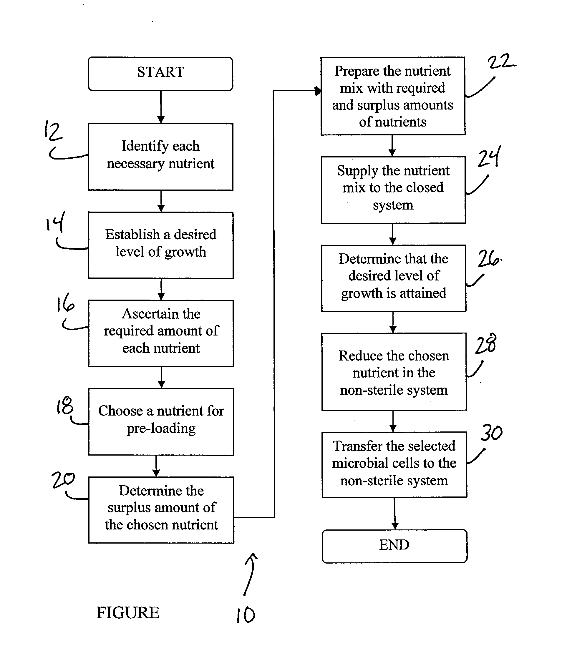 Method for Nutrient Pre-Loading of Microbial Cells