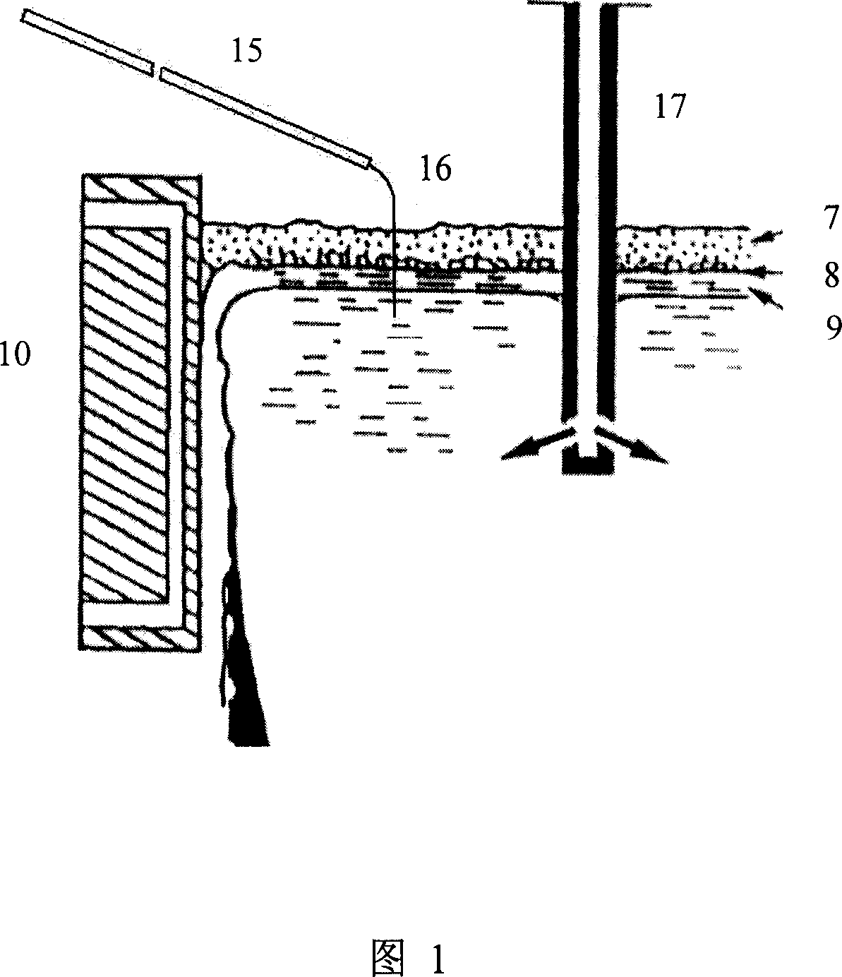 Method and apparatus for measuring protection slag thickness in continuous casting crystallizer in