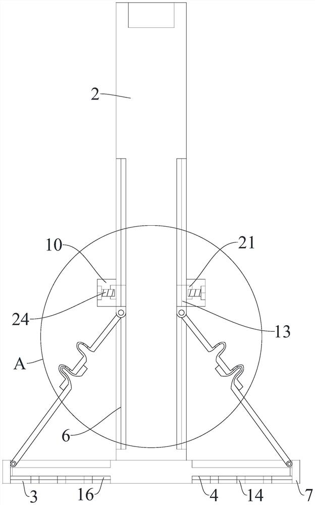 Adjustable high-strength valve rod connecting seat