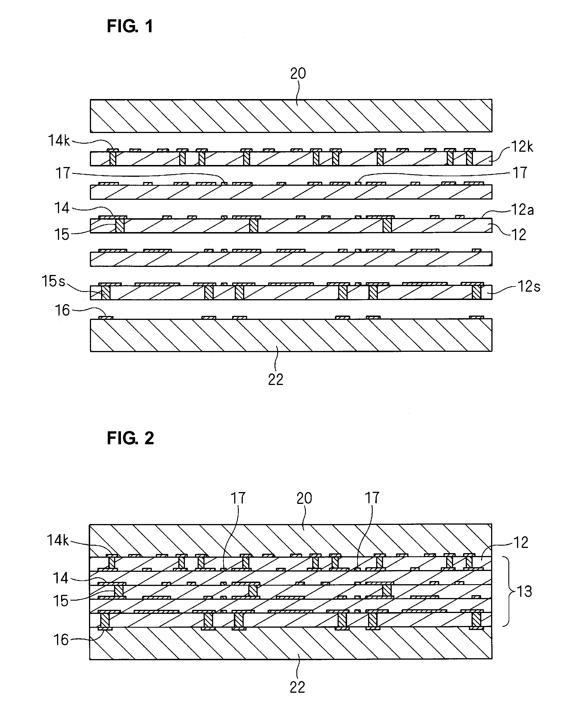 Method for manufacturing a ceramic multi-layered substrate