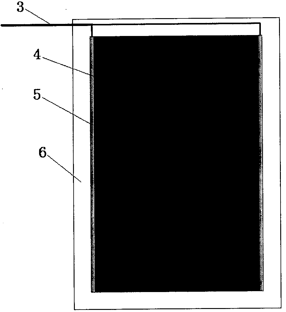 Rolling shutter type low-temperature radiant heating film heating method