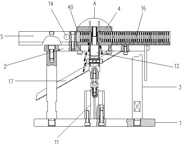 Multi-directional automatic magnetic steel guiding device