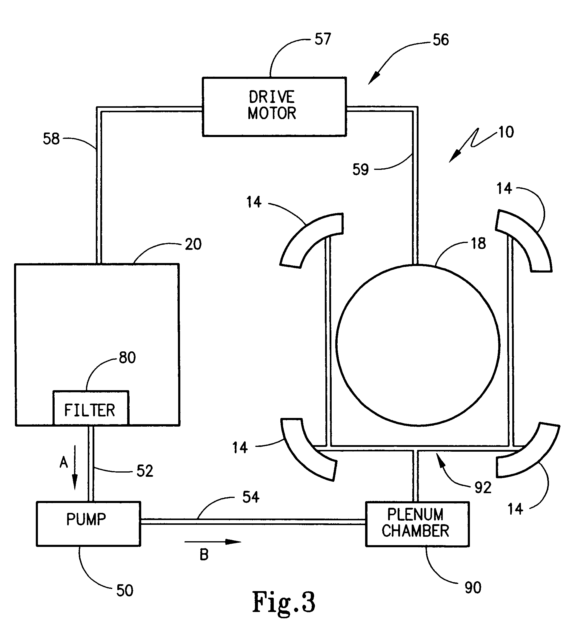 Data storage tape cartridge with air filter and methodology utilizing the same