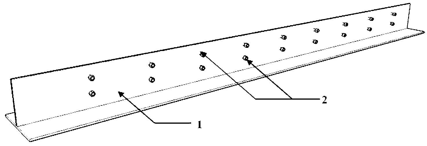 Embedded steel-encased high-intensity concrete combined beam with toggle pins
