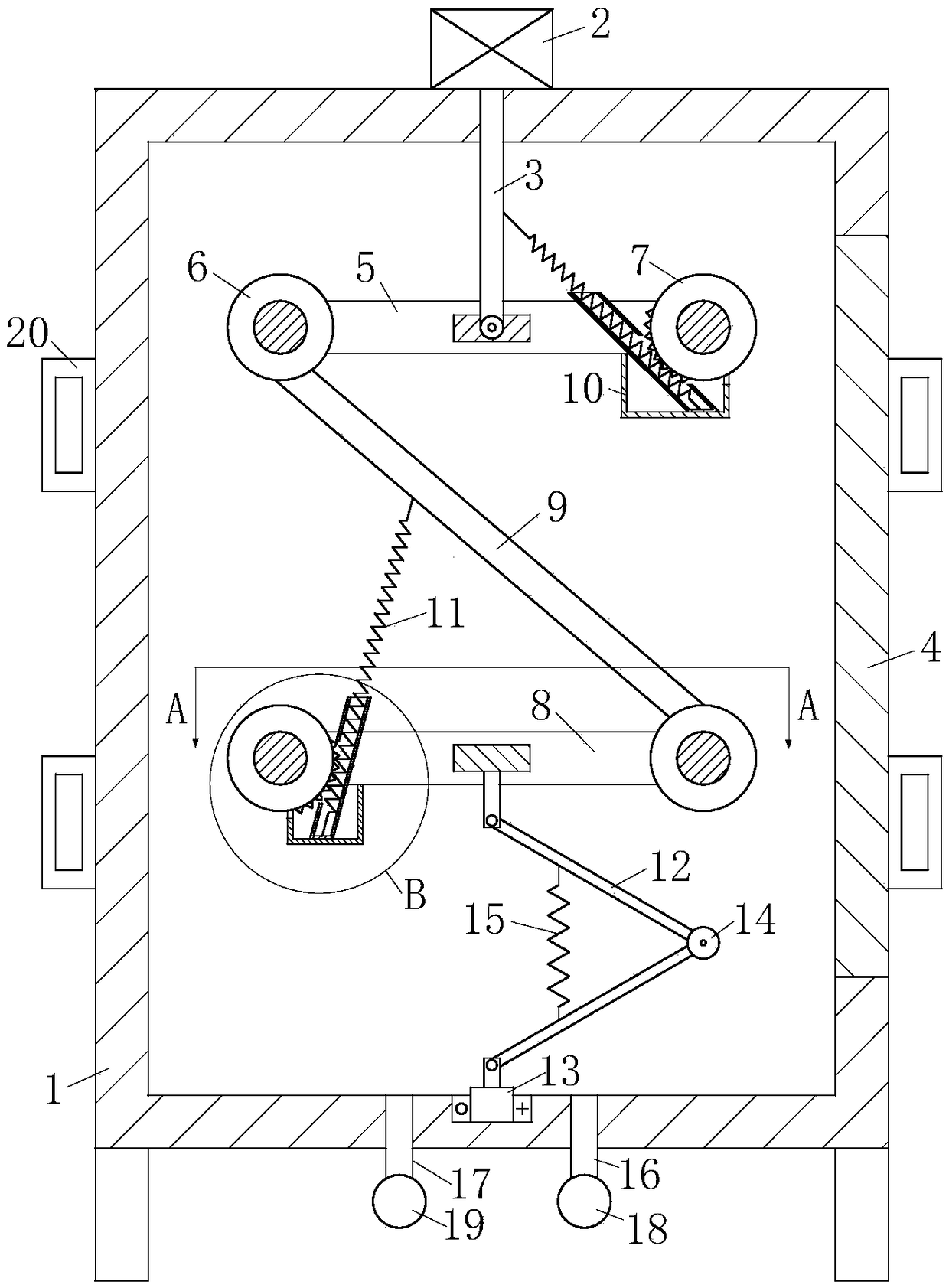 Annular component carburizing and quenching technology