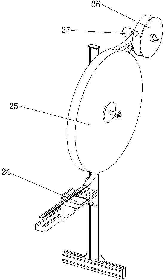 Automatic assembly line for automobile lamplight knob switch elastic piece contact points and work method thereof