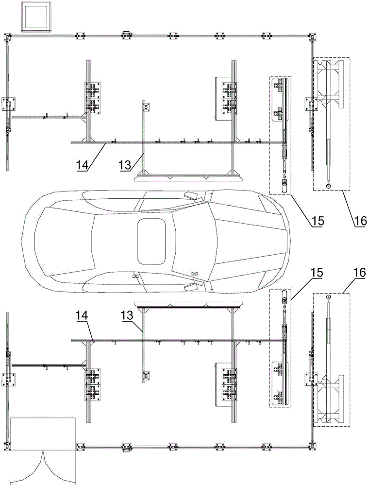 A kind of automatic rolling equipment for automobile door strips