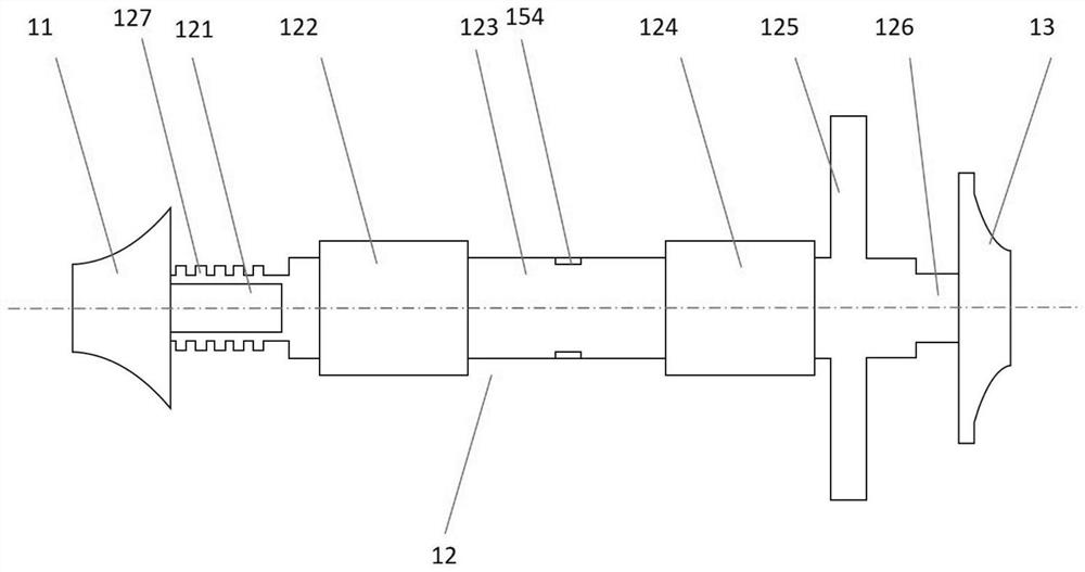 Hydrogen turbine expansion device and method based on gas bearing