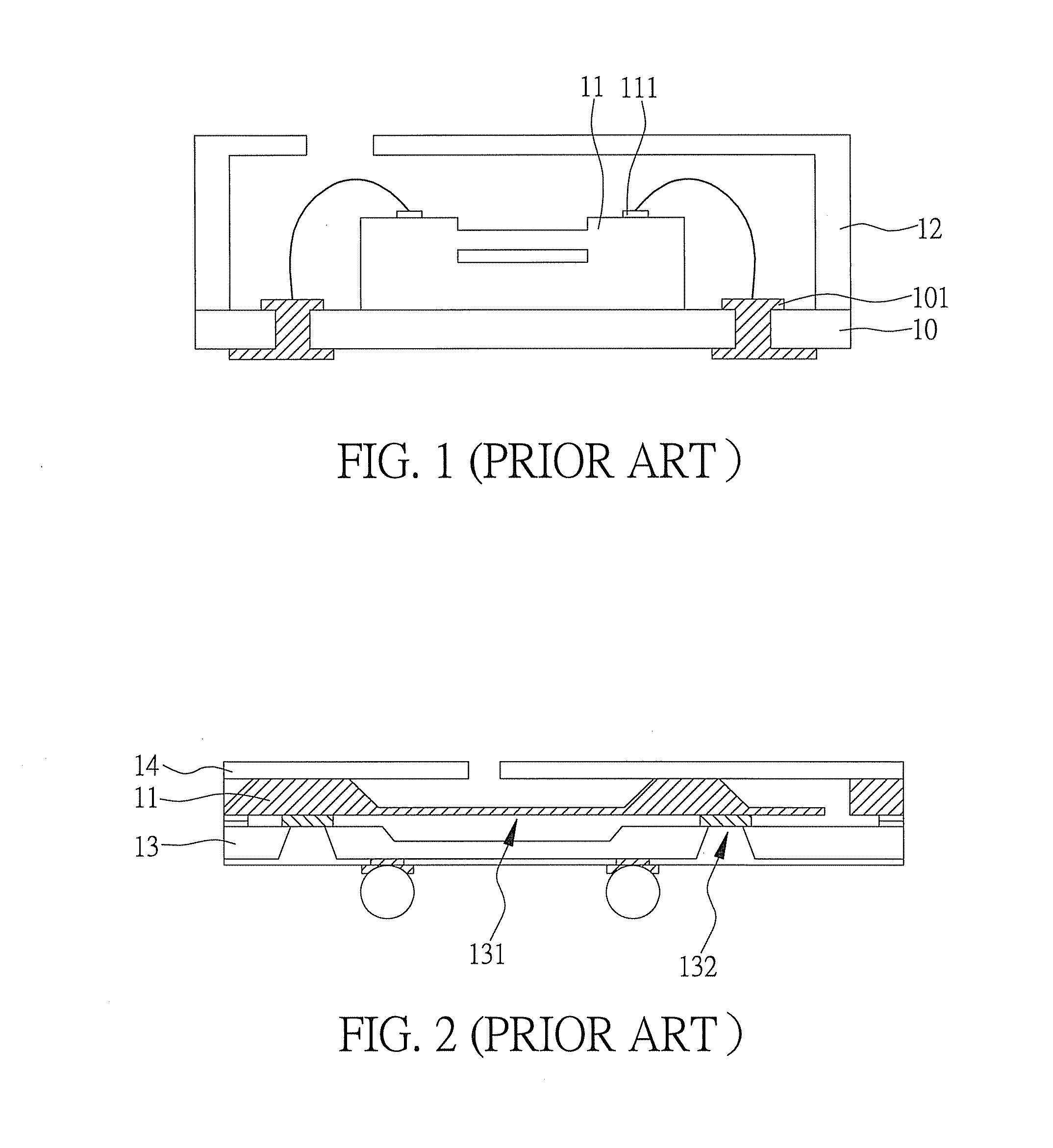 Package structure having MEMS elements and fabrication method thereof