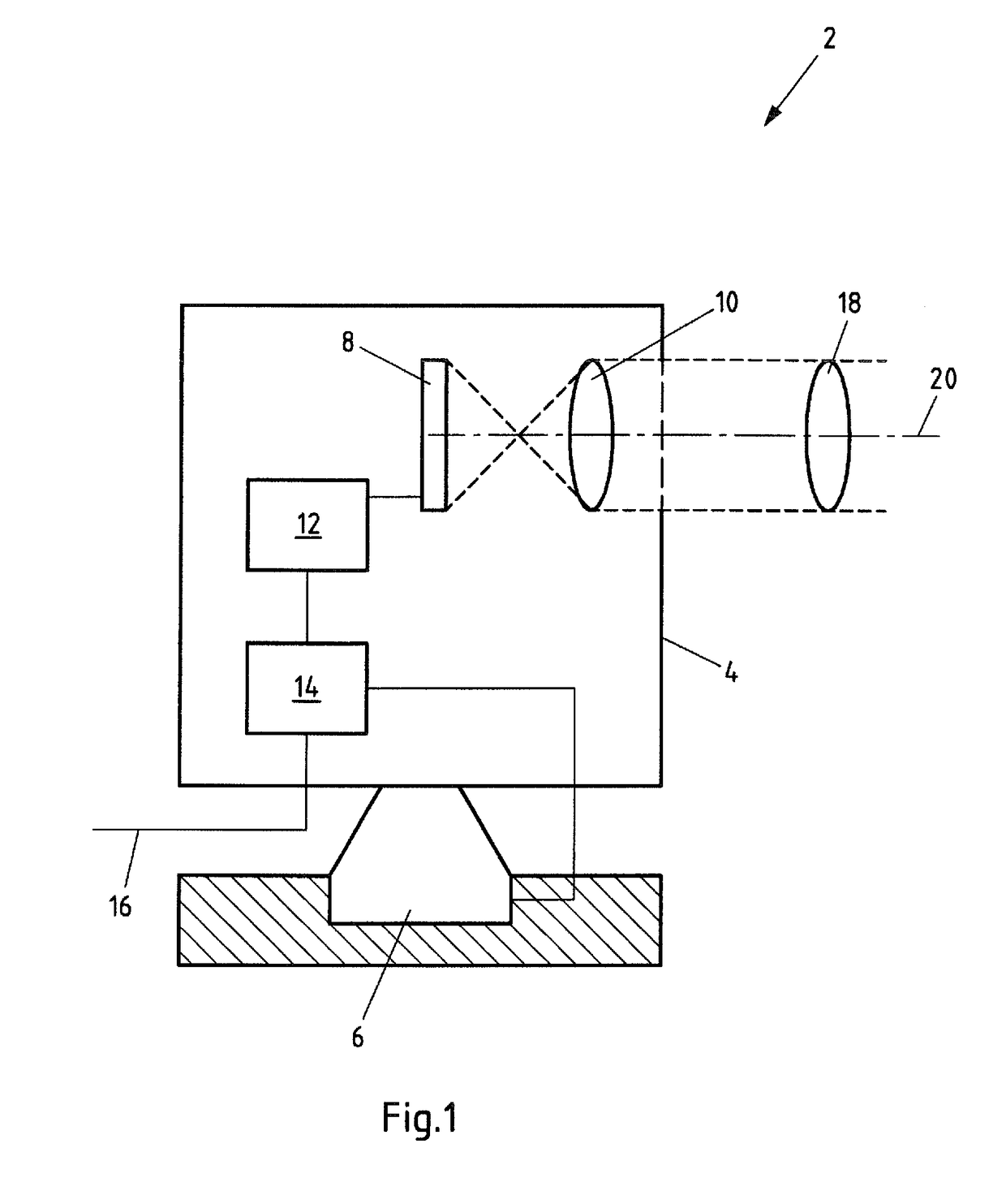 Surveillance Camera, System Having a Surveillance Camera and Method for Operating a Surveillance Camera