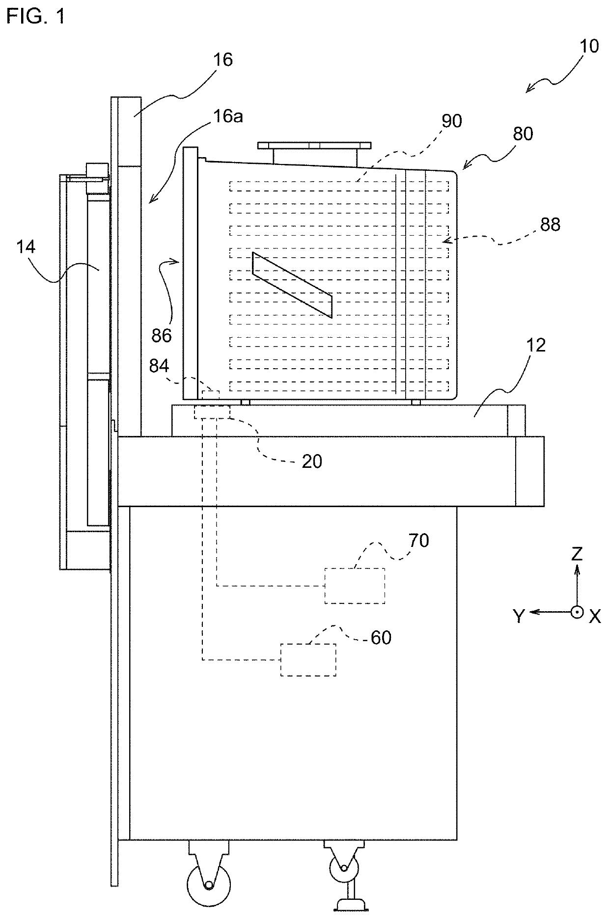 Bottom gas purge unit, load port apparatus, and bottom gas purge method