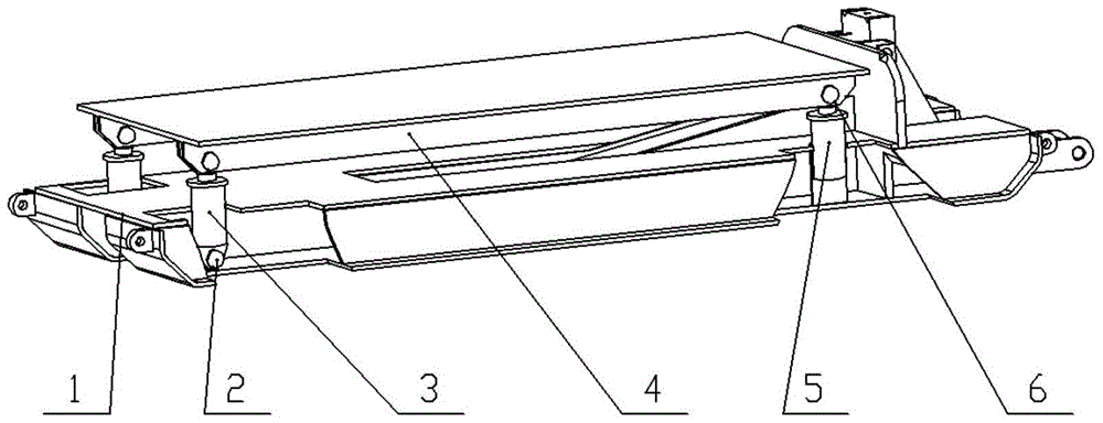 A kind of adjustable self-moving equipment train