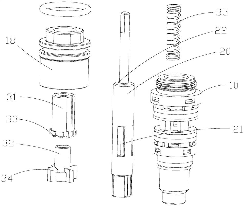 Multifunctional valve element