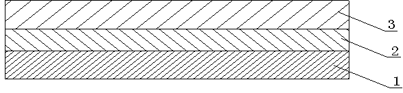 Three-layer composite brick and preparation method thereof