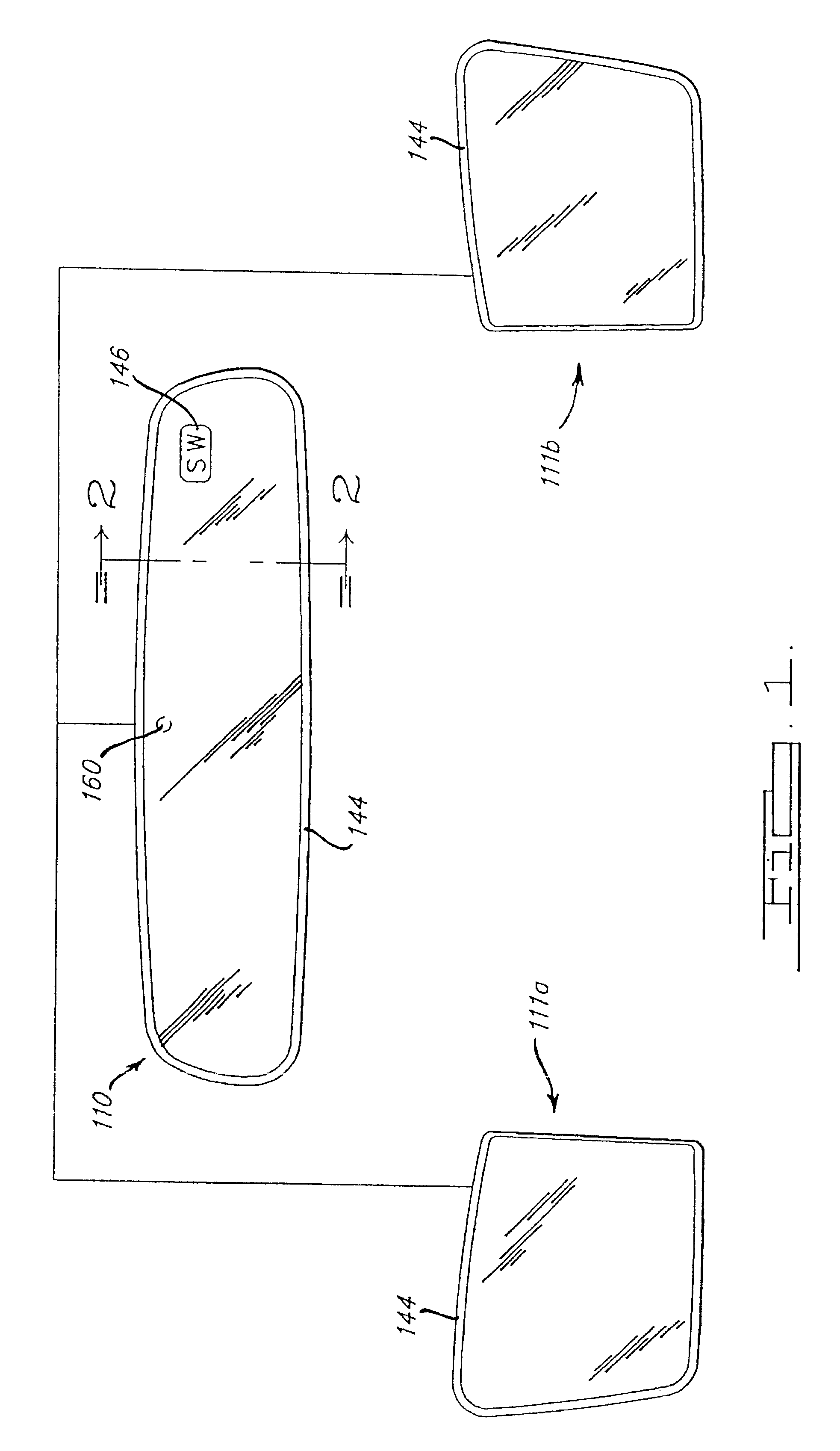 Electrochromic device with two thin glass elements and a gelled electrochromic medium