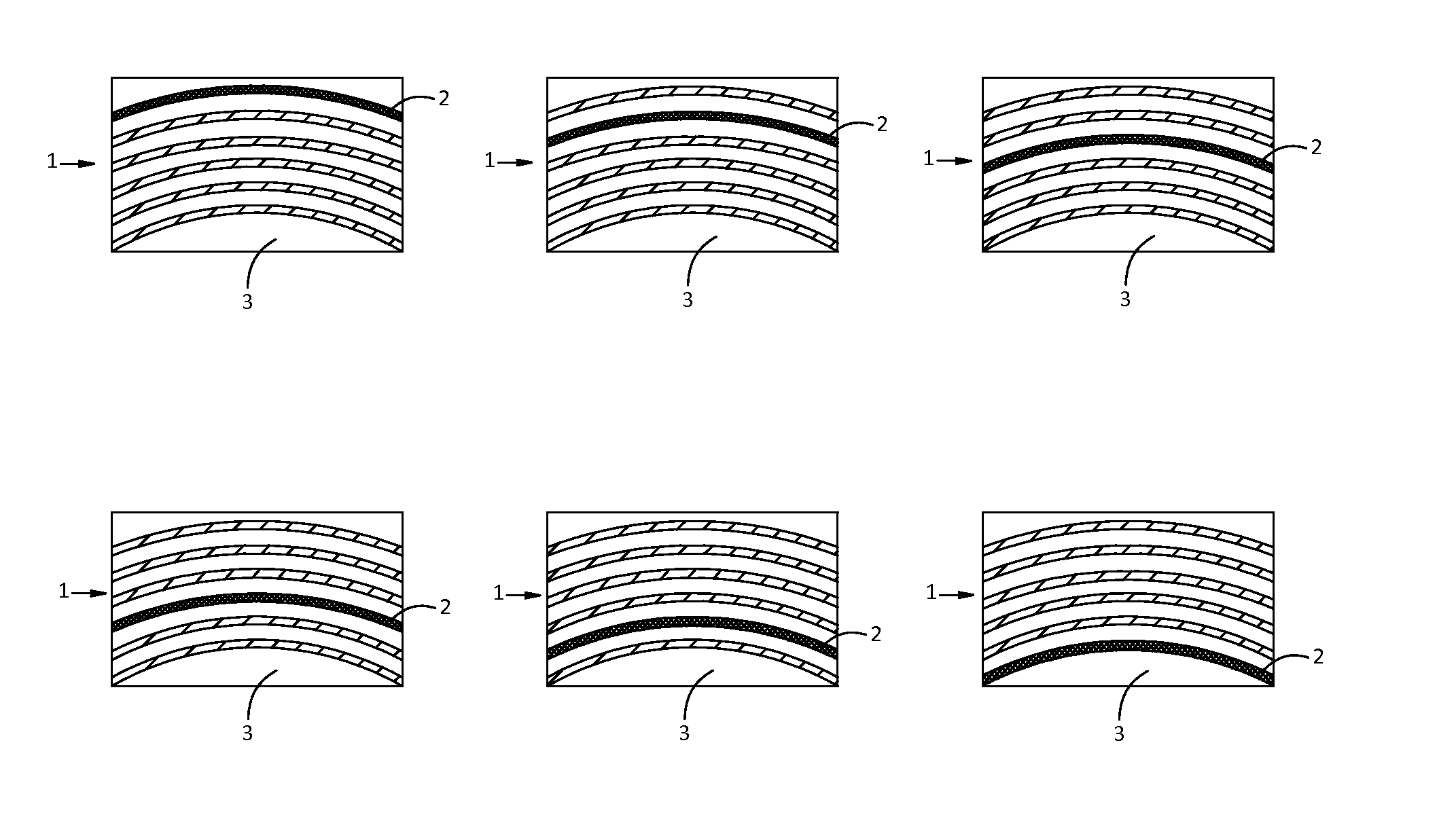 Implant with a visual indicator of a barrier layer