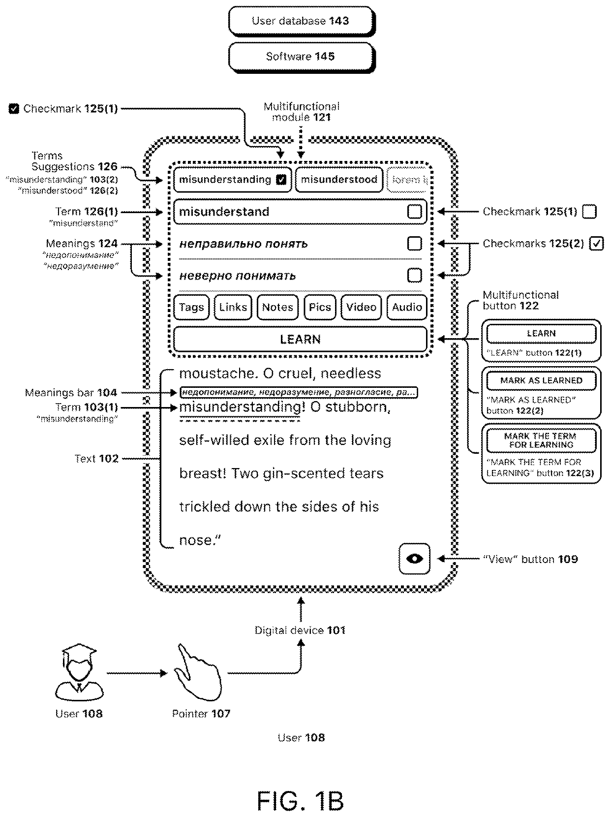 System and method for electronic text display