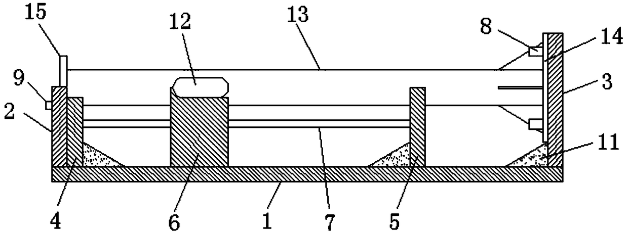 Novel energy automobile alternating current charging pile welding tool and using method thereof