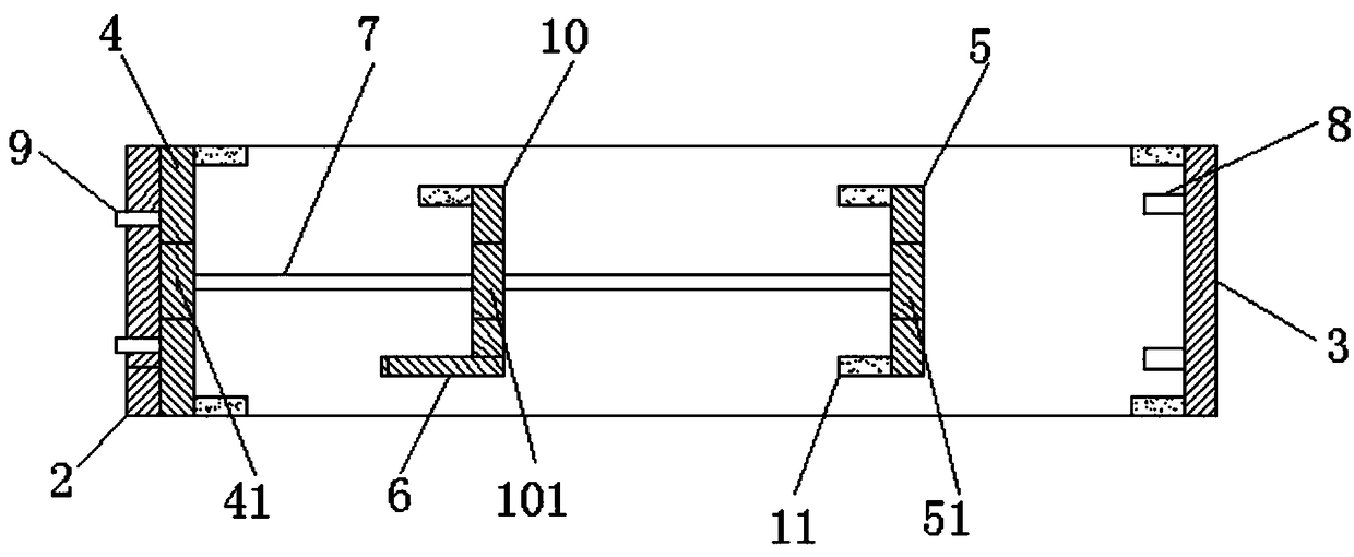 Novel energy automobile alternating current charging pile welding tool and using method thereof