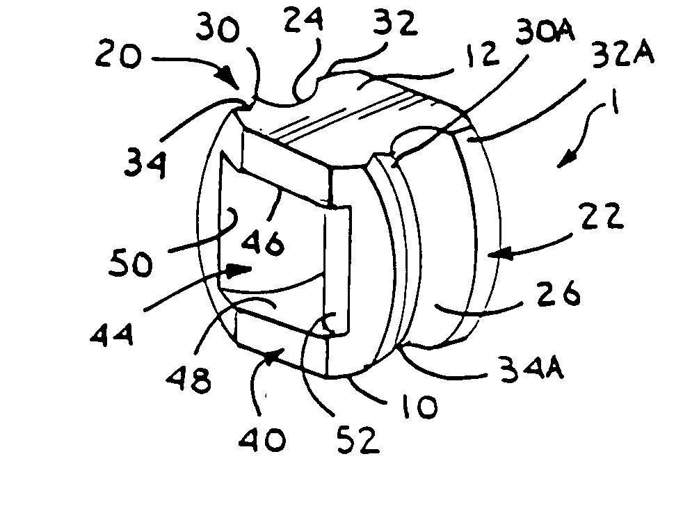 Interspinous process spacer