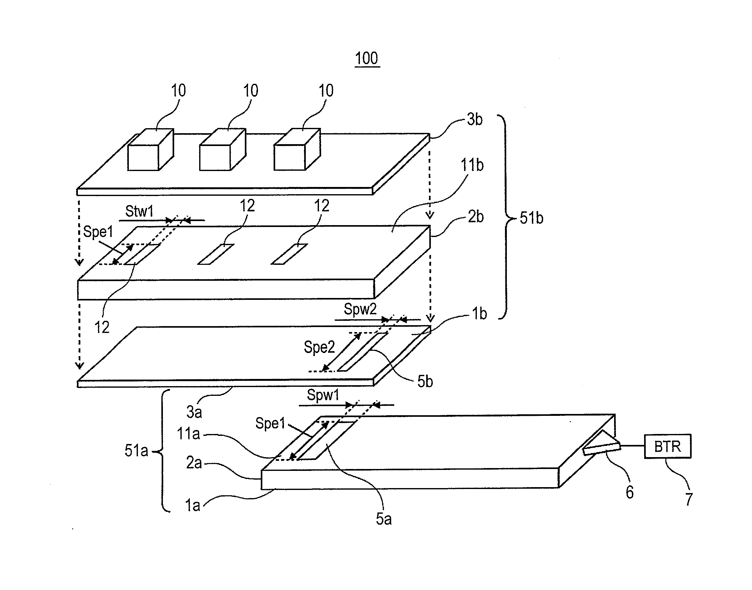 Electromagnetic wave propagation path and electromagnetic wave propagation device