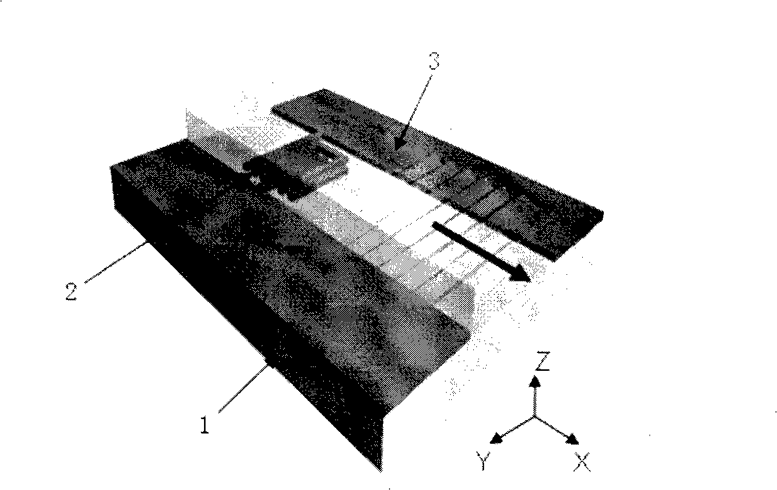 Sonic surface wave microfluid driver for chip lab and manufacturing method thereof