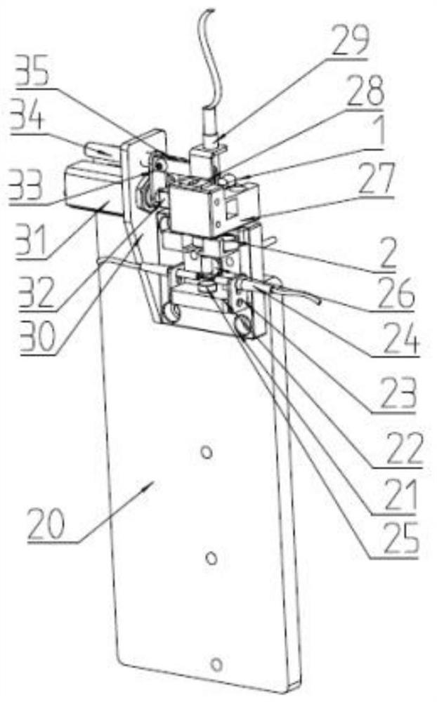 Automatic press-fitting device for ball head and ball socket lantern ring assembly of engine