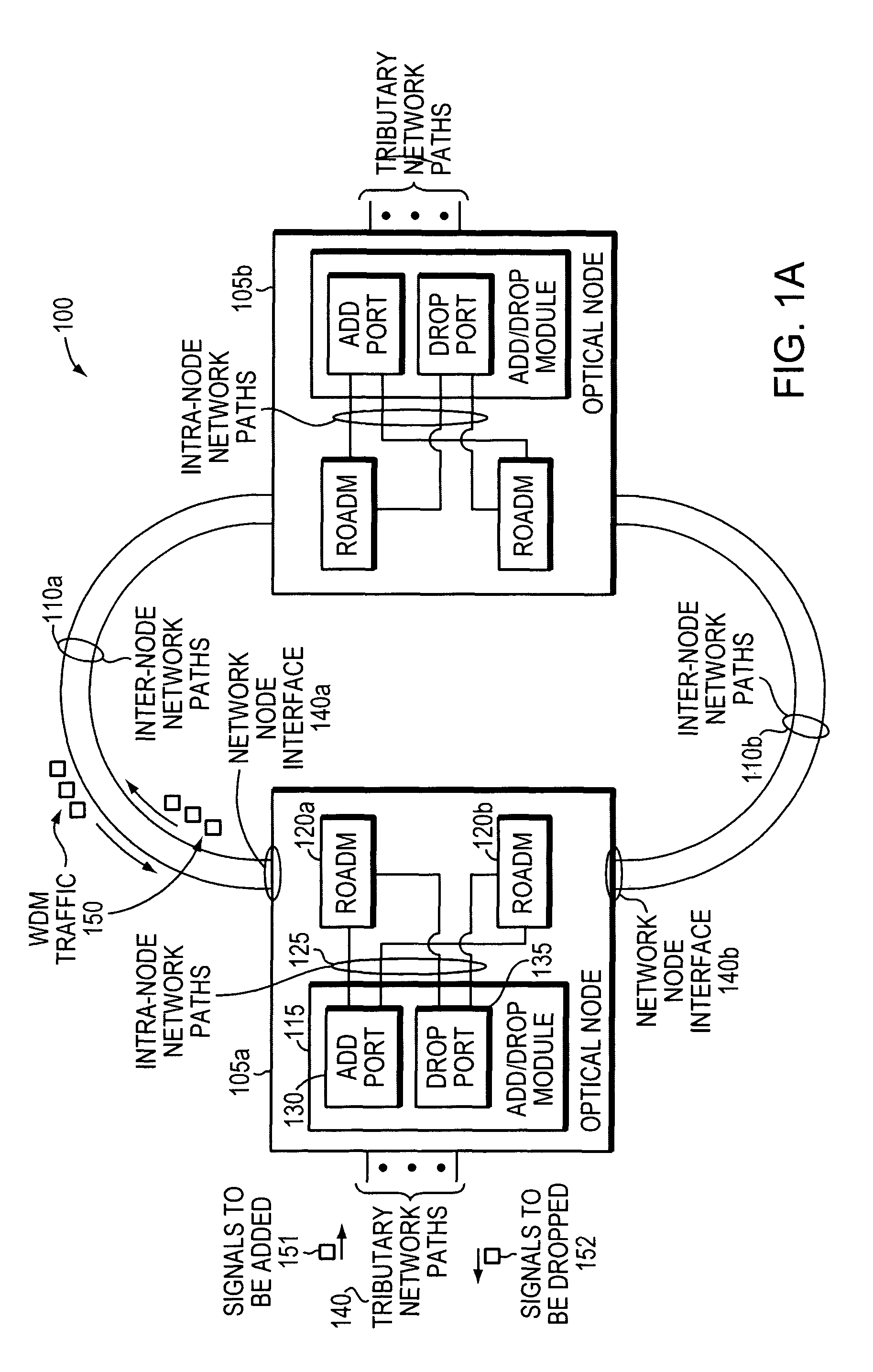 Methods and apparatus for performing directionless wavelength addition and subtraction within a ROADM based optical node