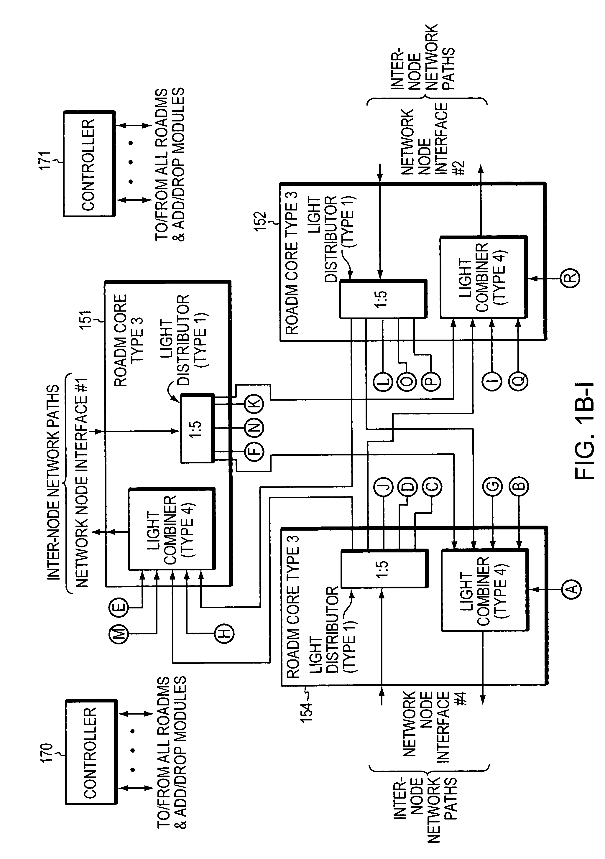 Methods and apparatus for performing directionless wavelength addition and subtraction within a ROADM based optical node