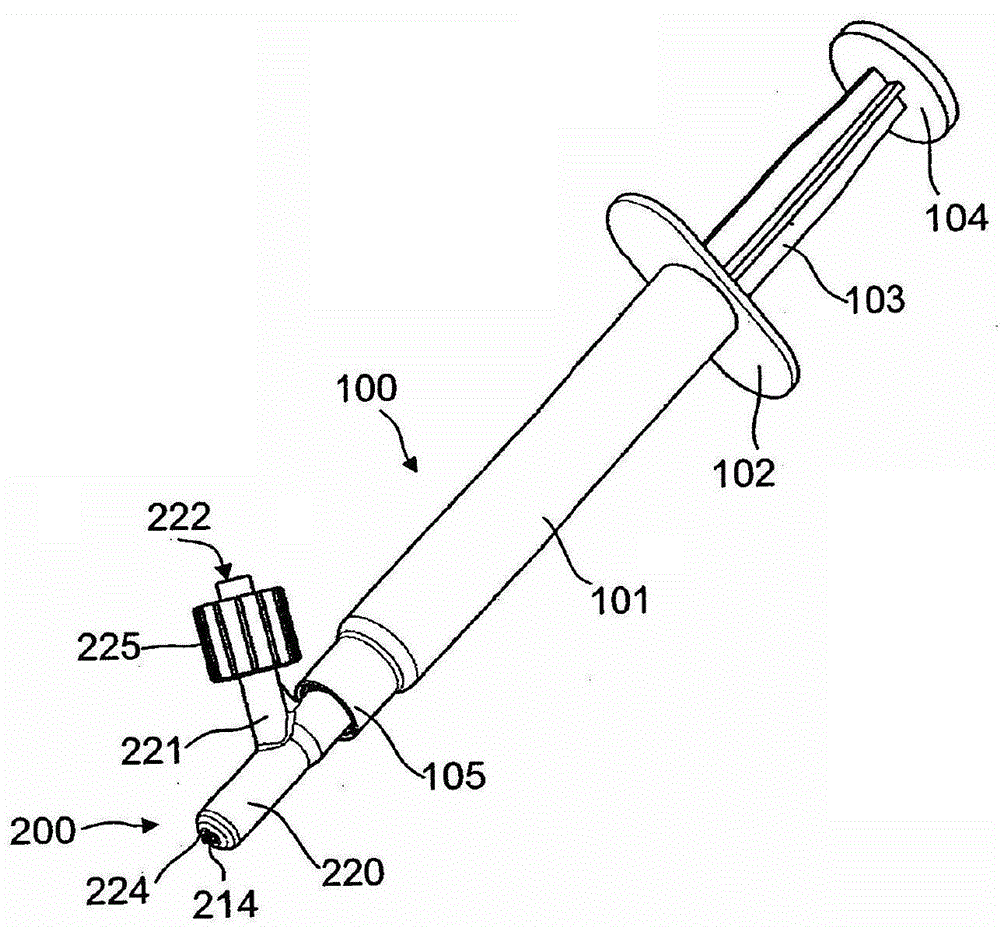 Medical applicator with compressed gas assist