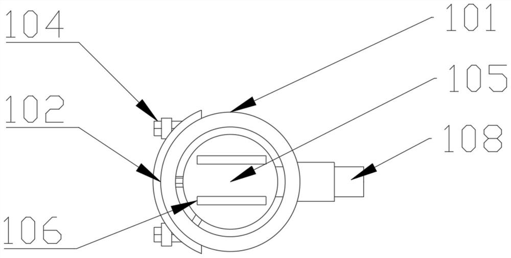 Robot connecting mechanism convenient to disassemble and assemble