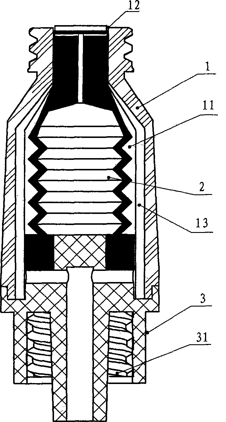 Connecting device for medical purposes