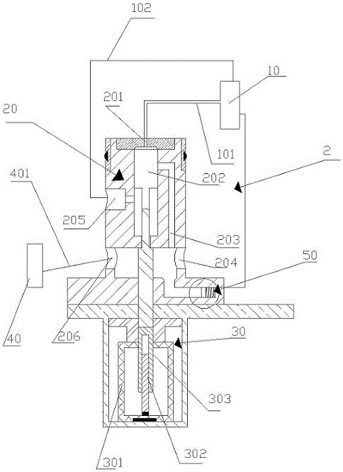 Fuel regulating pump with washing device on throttling portion