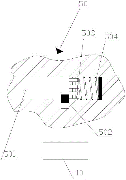Fuel regulating pump with washing device on throttling portion