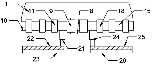 Intelligent curtain capable of being adjusted automatically according to intensity of light rays