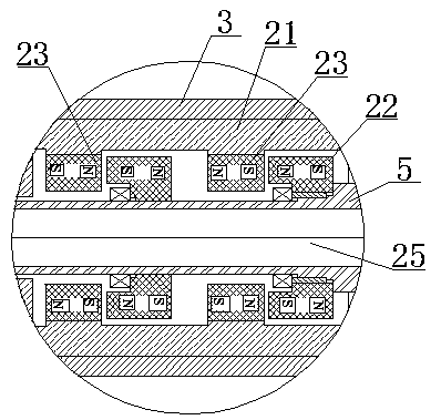 Downhole pressurization auxiliary rock breaking tool