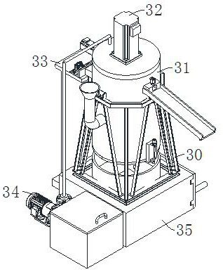 Pumpkin seed separation equipment for waste pumpkin pulp and using method