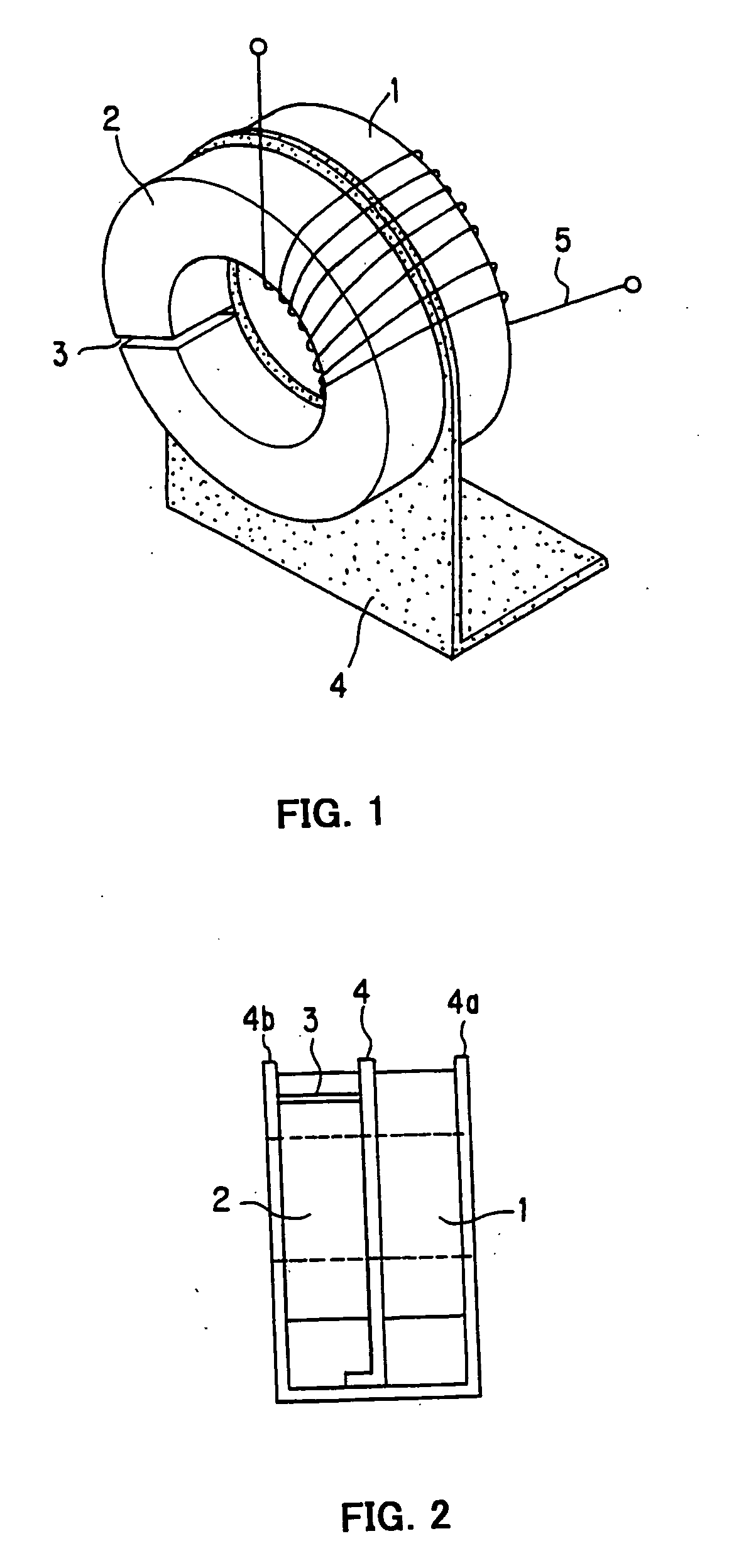 Composite core nonlinear reactor and induction power receiving circuit