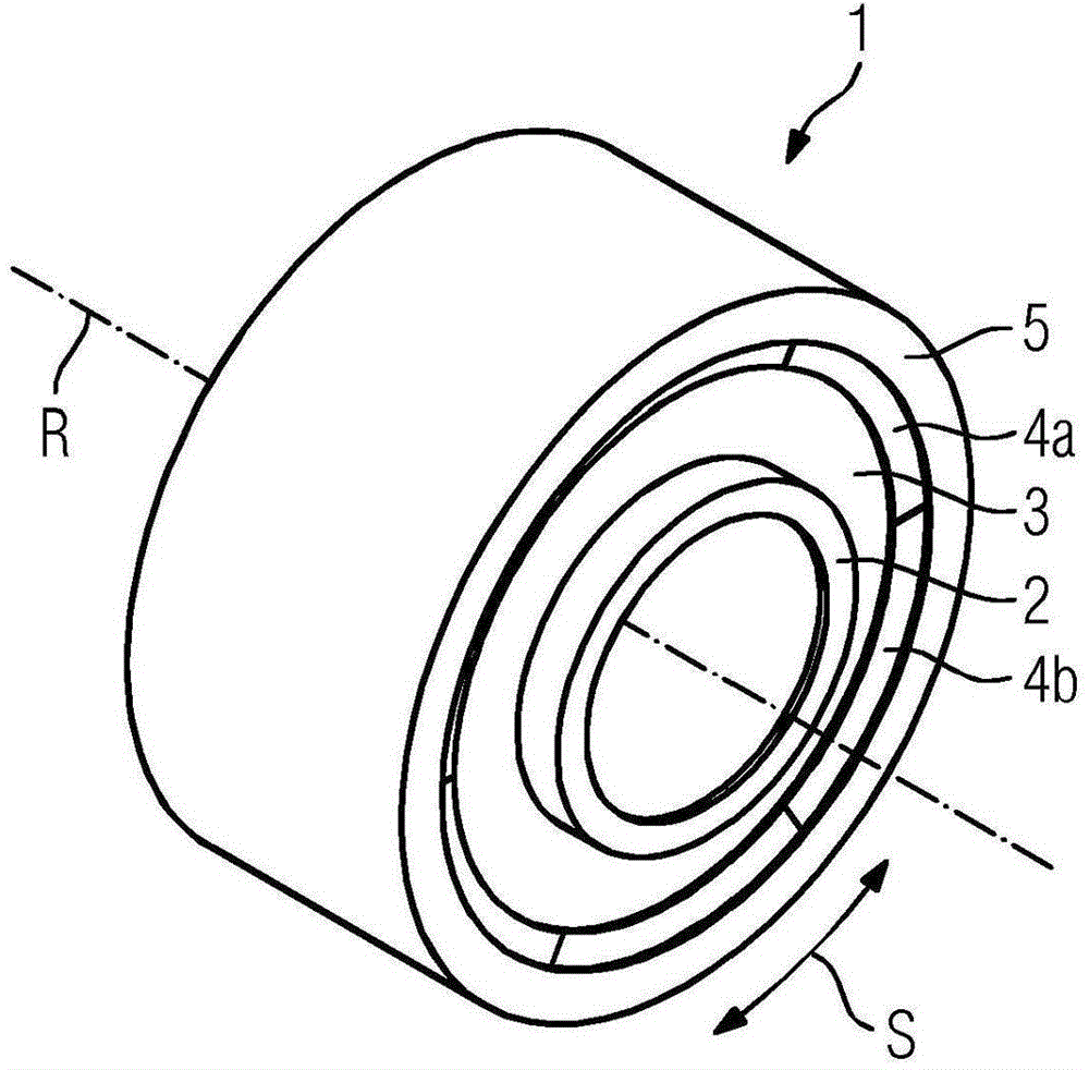 Dynamo-electrical machine with segmented stator structure and/or rotor structure