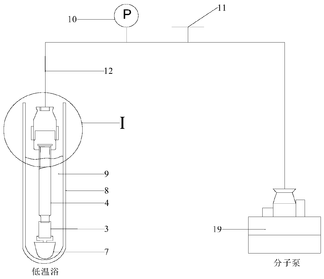 A low-temperature gravity heat pipe using carbon dioxide as a working medium and its filling method