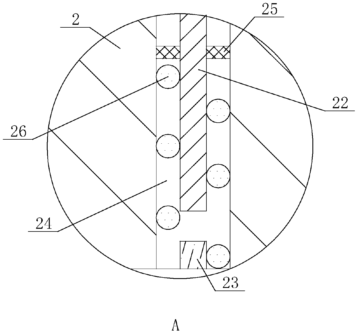 Raschig ring one-step forming die