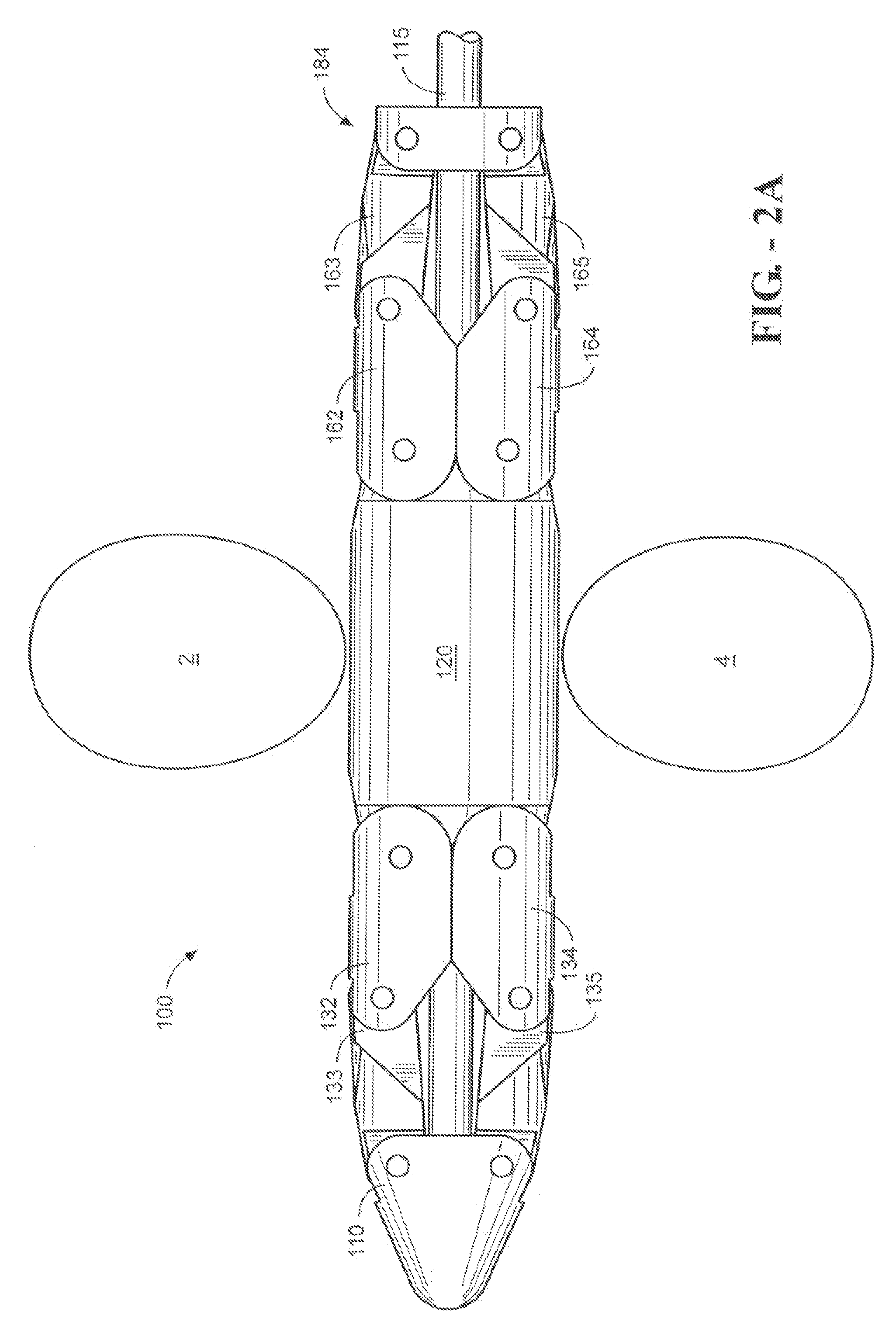 Interspinous process implant having a fixed wing and a deployable wing and method of implantation