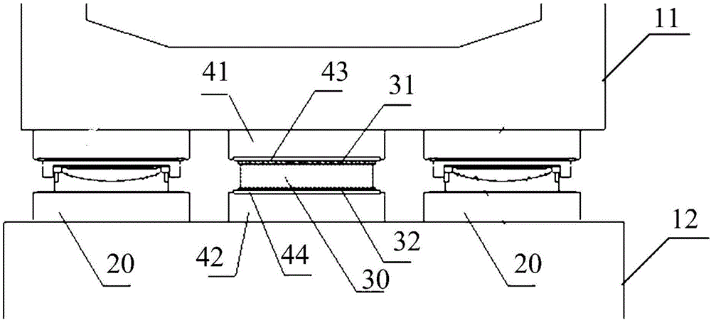 Earthquake isolation and reduction structure and earthquake reduction method thereof