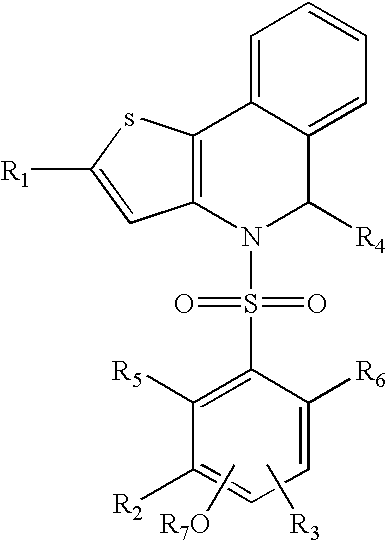 Thienoisoquinoline-phenylsulfonamides and their use as ER-NFκB inhibitors