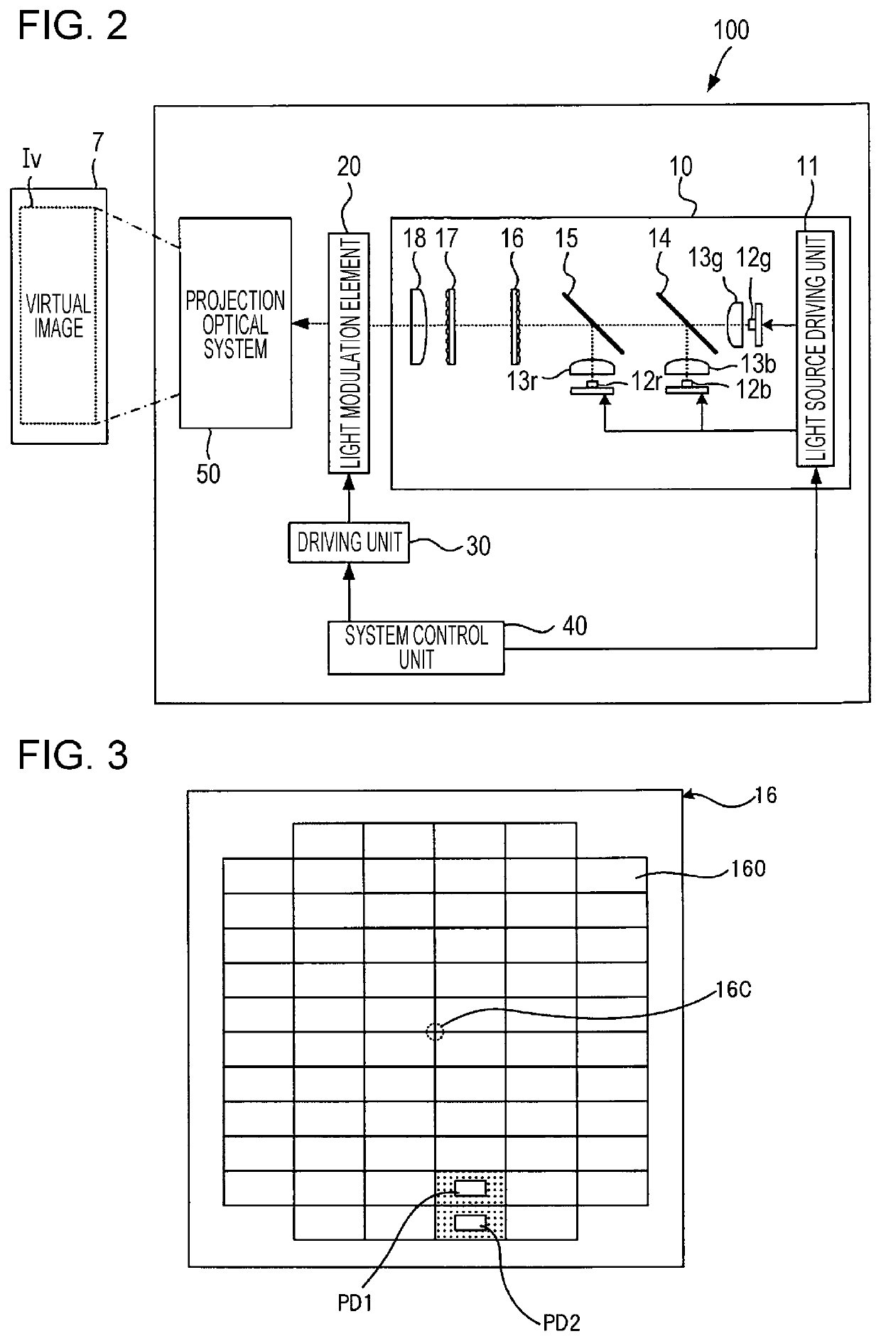 Projection display device, method of controlling projection display device, and program for controlling projection display device