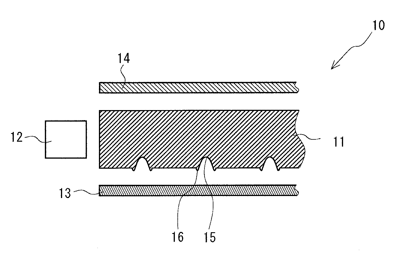 Optical waveguide sheet, backlight unit, and portable terminal